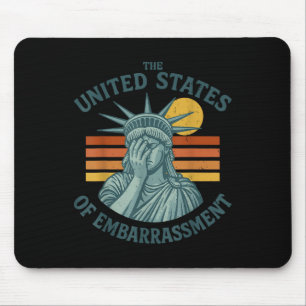 Vereinigte Staaten der Verlegenheit Statue der Fre Mousepad