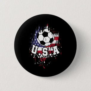 Vereinigte Staaten Fußball Amerikanischer Fußball  Button