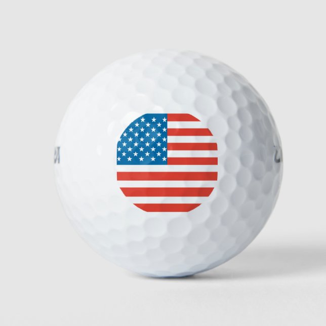 Vereinigte Staaten Golfball (Vorderseite)