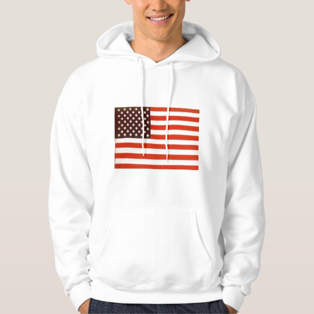 Vereinigte Staaten kennzeichnen Hoodie (Vorderseite)