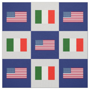 Vereinigte Staaten kennzeichnen, Italien-Flagge Stoff