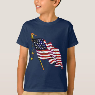 Vereinigte Staaten kennzeichnen Vintages T-Shirt