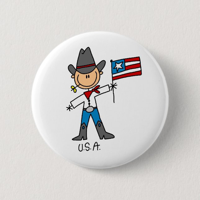 Vereinigte Staaten knöpfen Button (Vorderseite)