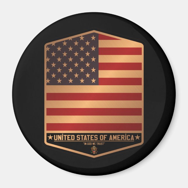 Vereinigte Staaten Magnet (Vorne)
