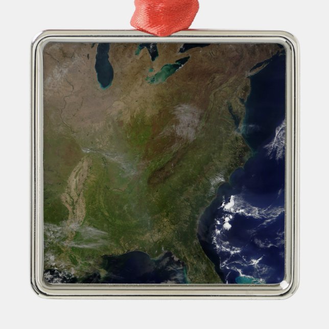 Vereinigte Staaten Ostküste 2 Ornament Aus Metall (Vorne)
