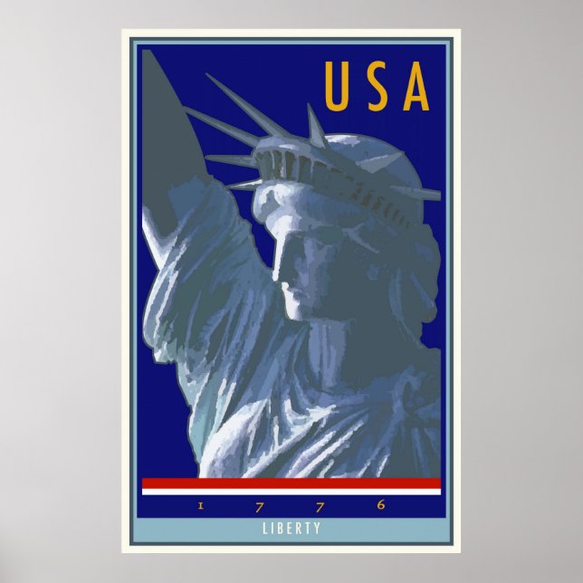 Vereinigte Staaten Poster (Vorne)