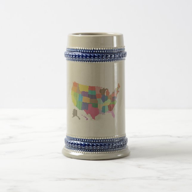 VEREINIGTE STAATEN - Sondergeschenk für Touristen Bierglas (Mittel)