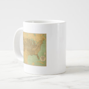 Vereinigte Staaten und Gebiete Jumbo-Tasse