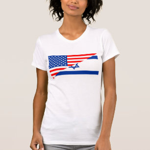 Vereinigte Staaten - USA - Halbfahne T-Shirt