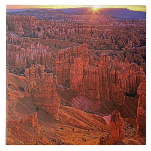Vereinigte Staaten, Utah, Bryce Canyon Nationalpar Fliese (Vorderseite)