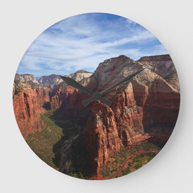 Vereinigte Staaten, Utah, Zion-Nationalpark Große Wanduhr (Vorderseite)