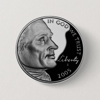 Vereinigte Staaten vernickeln Button