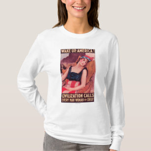 Vereinigte Staaten von AmericaWar II fördernd T-Shirt