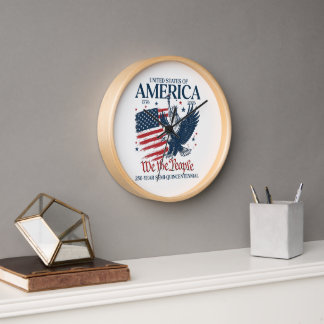 Vereinigte Staaten von Amerika 250-Jahres-Semi-Qui Uhr