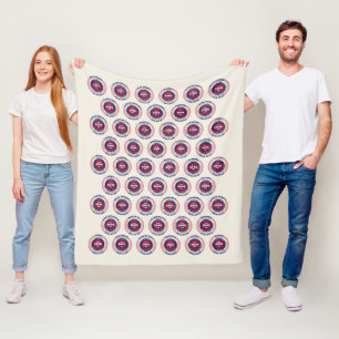 Vereinigte Staaten von Amerika 50 Staaten Fleece-D Fleecedecke