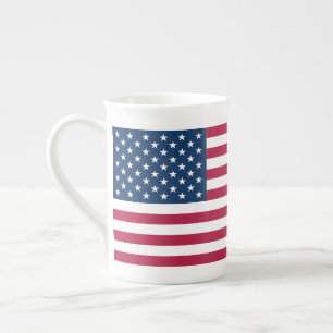 Vereinigte Staaten von Amerika USA-Flagge patrioti Prozellantasse