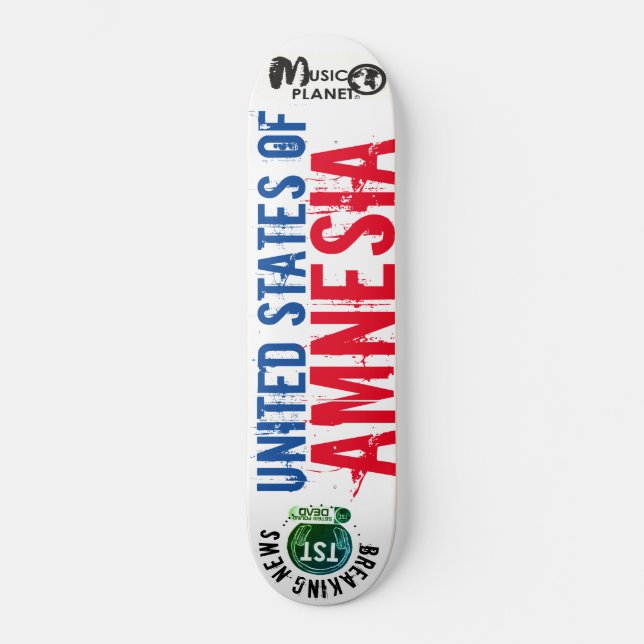 Vereinigte Staaten von Amnesia/TST-Skateboard Skateboard (Vorderseite)
