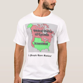 Vereinigte Staaten von Kanada und von Jesusland T-Shirt