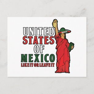Vereinigte Staaten von Mexiko Postkarte