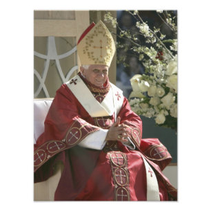 Vereinigte Staaten, Washington, D.C. Papst Benedik Fotodruck