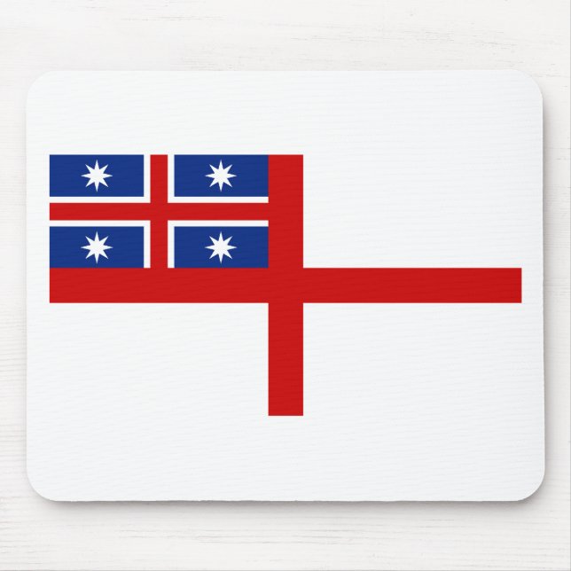 Vereinigte Stämme von Neuseeland-Flagge (1834) Mousepad (Vorne)