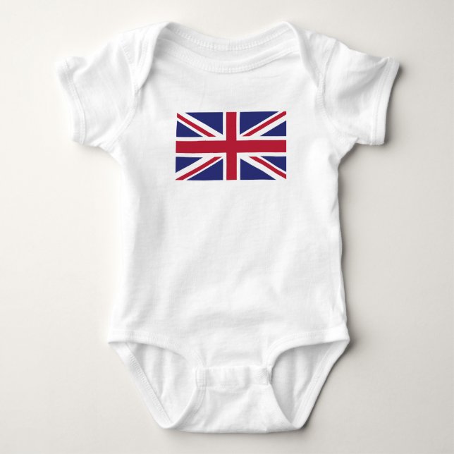 Vereinigtes Königreich Baby Strampler (Vorderseite)