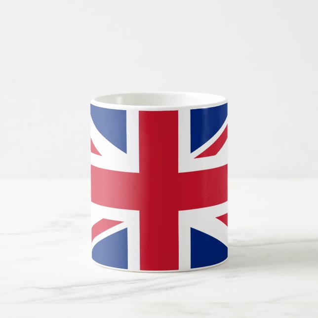 Vereinigtes Königreich (Britische Flagge) (Union J Kaffeetasse (Mittel)