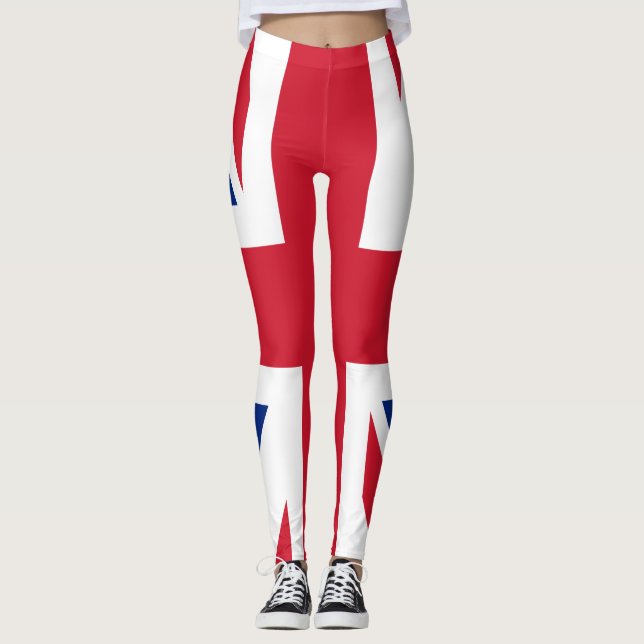 Vereinigtes Königreich (Britische Flagge) (Union J Leggings (Vorderseite)