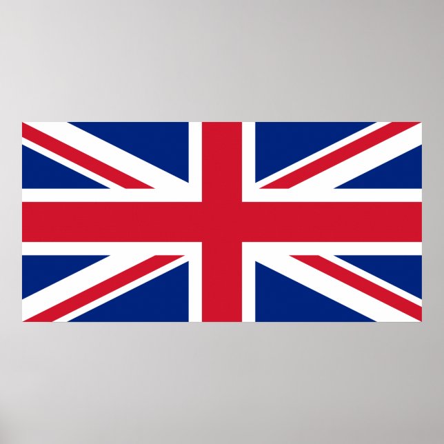Vereinigtes Königreich (Britische Flagge) (Union J Poster (Vorne)
