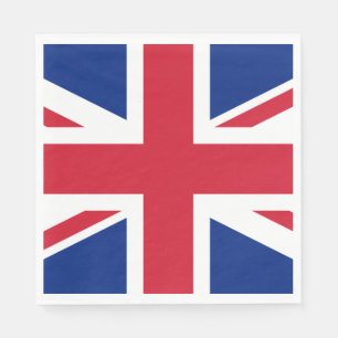 Vereinigtes Königreich (Britische Flagge) (Union J Serviette