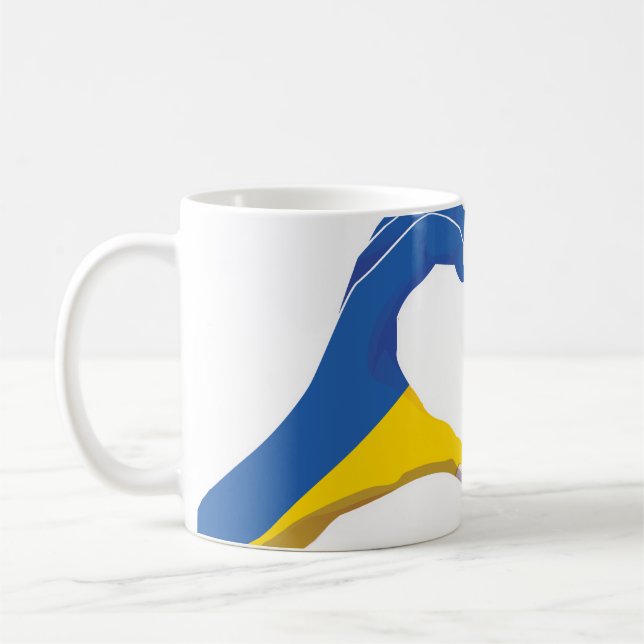 Vereinigtes Königreich Britische Ukraine Ukrainisc Kaffeetasse (Links)