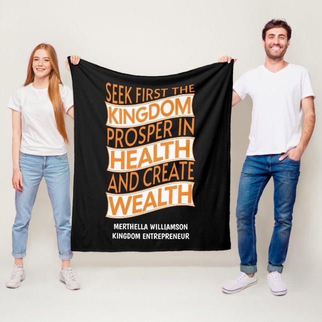 Vereinigtes Königreich Christliches Unternehmen Fleecedecke (Beispiel)