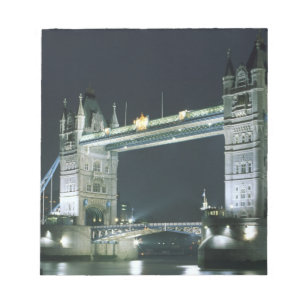 Vereinigtes Königreich, England, London, Tower Bri Notizblock