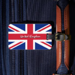 Vereinigtes Königreich Gepäckmarken, Patrioten, Br Gepäckanhänger<br><div class="desc">Gepäckmarke: Britische Flagge & Reisekoffer, Gepäckanhänger - Liebe meines Landes, Reise, Nationalpatrioten / Sportfans</div>