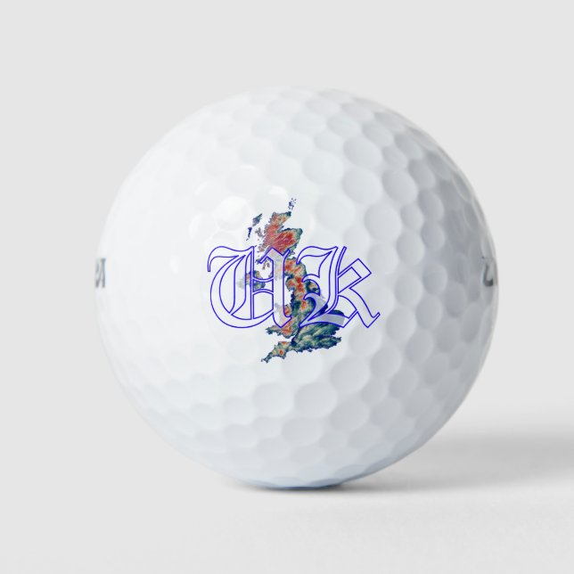 Vereinigtes Königreich Golfball (Vorderseite)