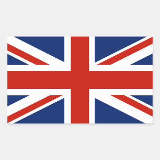 Vereinigtes Königreich Großbritannien und Nordirla Rechteckiger Aufkleber
