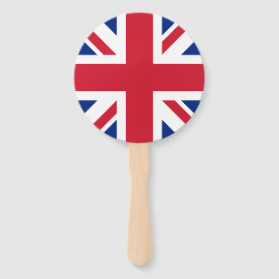 Vereinigtes Königreich Jack Flag Britische Kolonie Fächer
