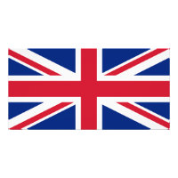 Vereinigtes Königreich Jack Flag Britische Kolonie