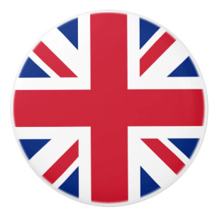 Vereinigtes Königreich Jack Flag Britische Kolonie Keramikknauf