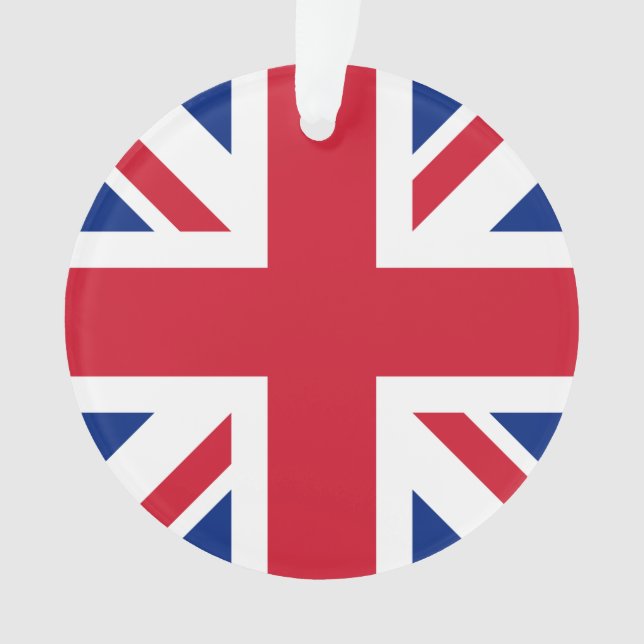 Vereinigtes Königreich Jack Flag Britische Kolonie Ornament (Vorderseite)