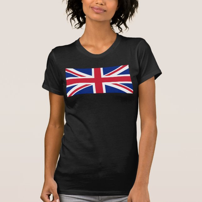 Vereinigtes Königreich Jack Flag Britische Kolonie T-Shirt (Vorderseite)
