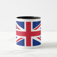 Vereinigtes Königreich Jack Flag Britische Kolonie