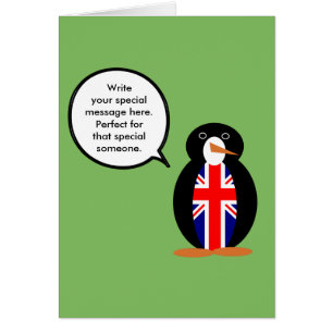 Vereinigtes Königreich Ms. Penguin spricht