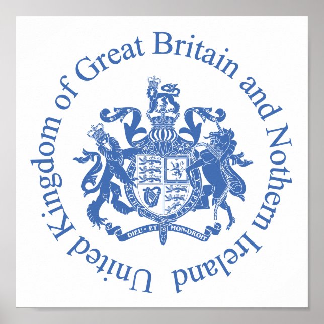 Vereinigtes Königreich Poster (Vorne)