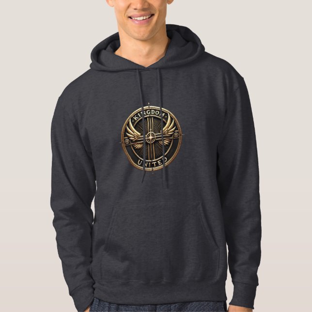 Vereinigtes Königreich - Schwarze Hoodie (Vorderseite)