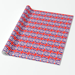 Vereinigtes Königreich UK-Flagge Geschenk Geschenkpapier
