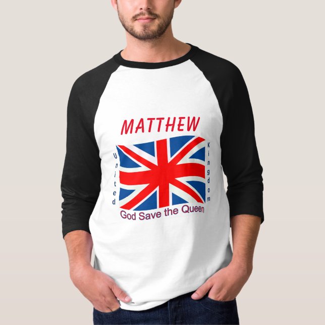Vereinigtes Königreich (UK) T-Shirt (Vorderseite)