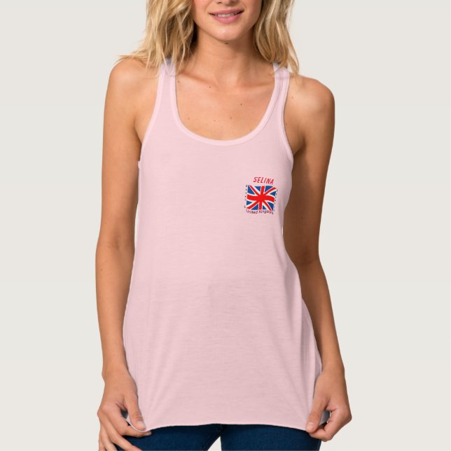 Vereinigtes Königreich (UK) Tank Top (Vorderseite)