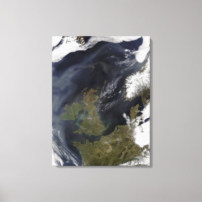 Vereinigtes Königreich und Republik Irland Leinwanddruck (Vorderseite)