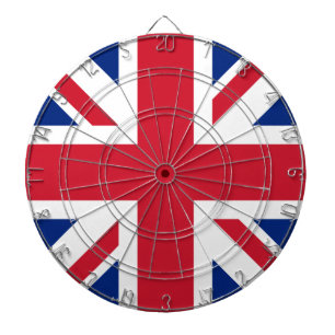 Vereinigtes Königreich Union Jack Flagge Britische Dartscheibe